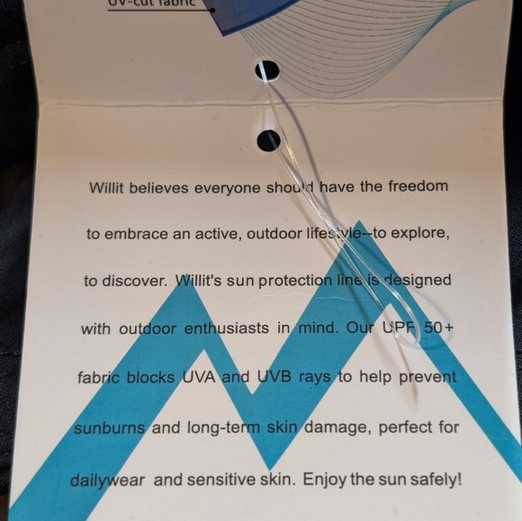 NWT Willit Black Quick Dry Stretch Shorts UPF 50+ - Picture 10 of 11